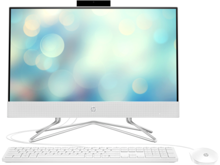 Моноблок HP 22-dd2005ci NT 21.5" FHD(1920x1080) Pentium J5040, 8GB DDR4 2400 (1x8GB), SSD 256Gb, Intel Internal Graphics, noDVD,Rus/Eng kbd&mouse wired, HD Webcam, Snow White, FreeDos, 1Y Wty