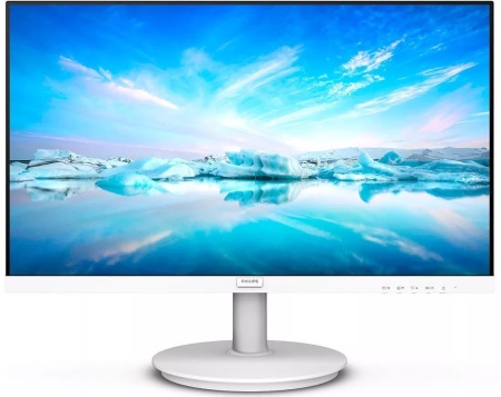 Монитор Philips 23.8" 241V8AW/01 белый IPS LED 4ms 16:9 HDMI матовая 250cd 1920x1080 75Hz VGA FHD