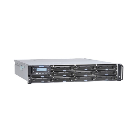 Система хранения данных EonStor DS 3000U 2U/12bay,single controller subsystem 1x12Gb/s SAS EXP. ports,4x1G iSCSI ports +2x host board slot(s), 1x4GB, 2x(PSU+FAN Module),12xdrive trays,1xRackmountKit (ESDS 3012GU-C)