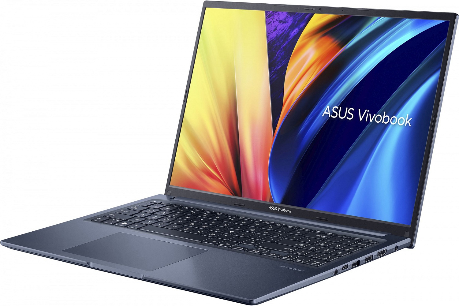 Ноутбук Asus VivoBook 16X M1603QA-MB219 Ryzen 7 5800H 16Gb SSD512Gb AMD Radeon 16" IPS WUXGA (1920x1200) noOS blue WiFi BT Cam (90NB0Y81-M00CW0)