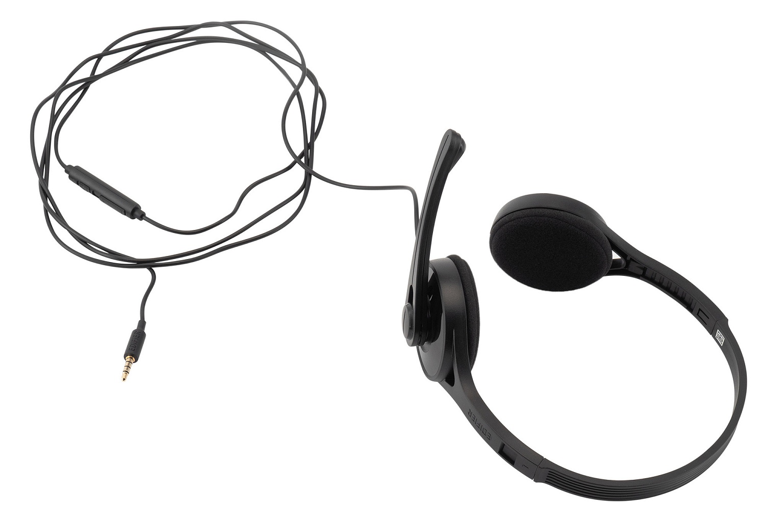 Наушники с микрофоном Edifier K550 черный 2м мониторные оголовье (K550 SINGLE PLUG)