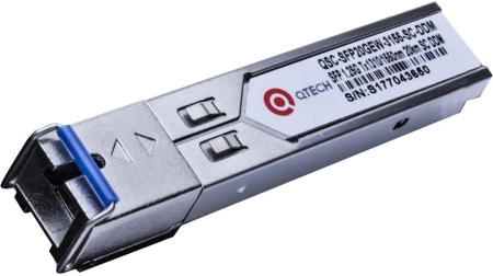 Модуль оптический QTech QSC-SFP20GEW-3155-SC-DDM