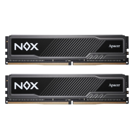 Модуль памяти Apacer 32GB DDR4 3600 DIMM OC NOX DDR4 w/HS RP-K2 Kit (2x16GB), 1.35V, 1024x8