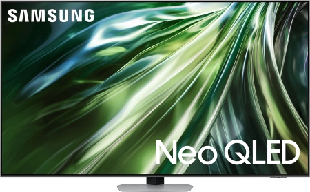 Телевизор QLED Samsung 75" QE75QN90DAUXRU Series 9 черненое серебро/серебристый 4K Ultra HD 120Hz DVB-T2 DVB-C DVB-S2 USB WiFi Smart TV