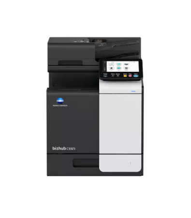 Мфу Konica Minolta bizhub C3321i  (МФУ, Color, 33 стр./мин, Duplex, 1200x1200, RAM 4GB, 16GB SD, 1,6 GHz, panel 7" sensor, USB/GBE/WiFi(opt.), DADF 80, tray 500+100, full toners, запуск инженером платно
