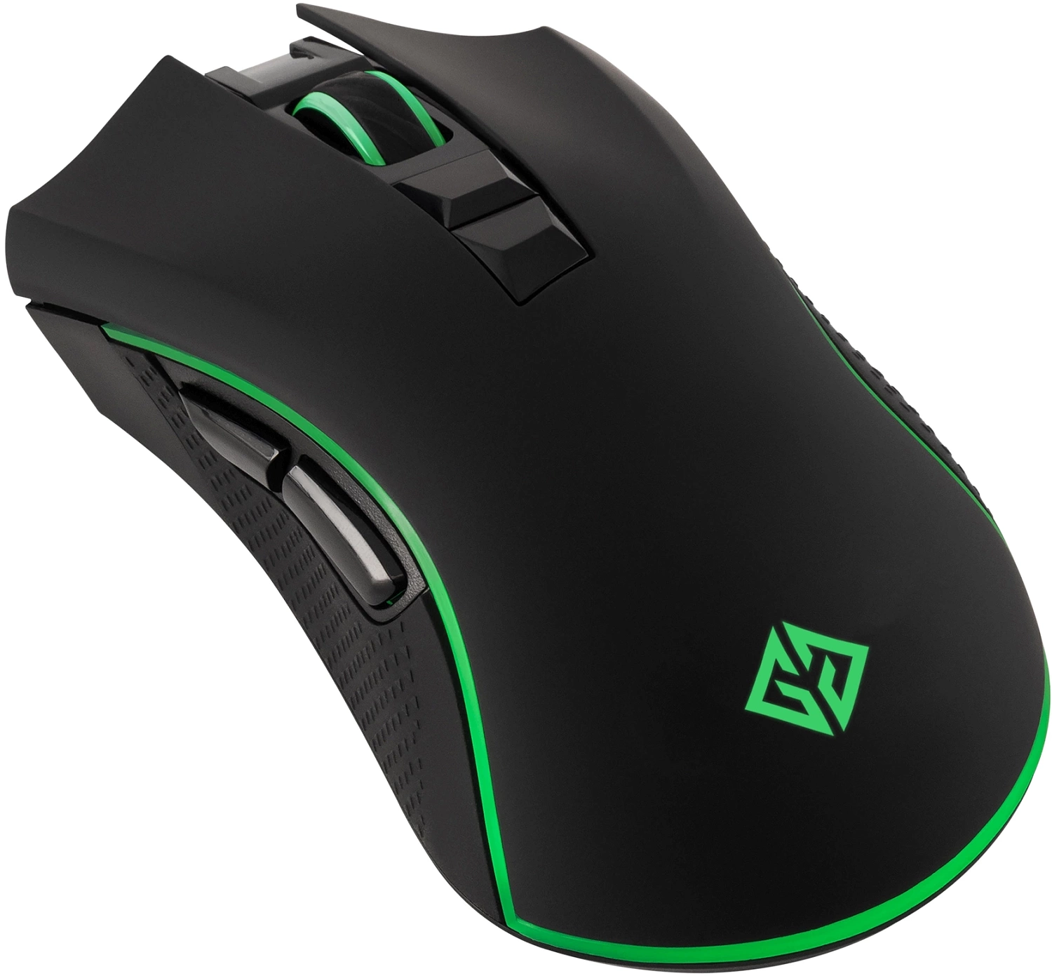 Мышь GMNG GG-MS400WO черный оптическая (10000dpi) беспроводная USB (7but) Мышь GMNG GG-MS400WO черный оптическая (10000dpi) беспроводная USB (7but)