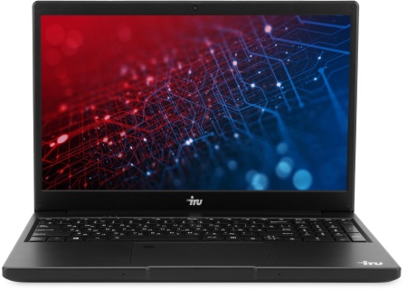 Ноутбук IRU Оникс 15U Core i5 1135G7 8Gb SSD256Gb Intel Iris Xe graphics G7 15.6" IPS FHD (1920x1080) Free DOS black 8000mAh (1923010)