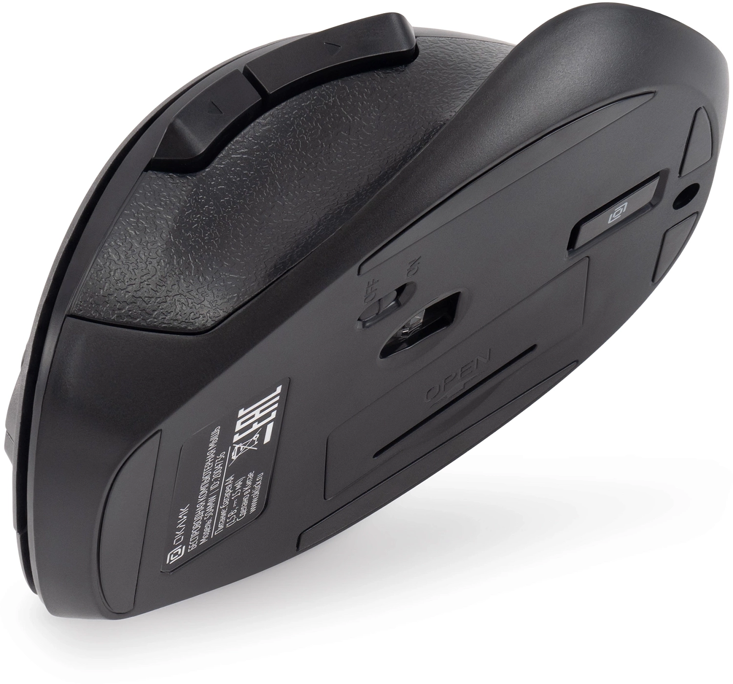 Мышь Оклик 504MW черный/серый оптическая (1600dpi) silent беспроводная USB (6but) Мышь Оклик 504MW черный/серый оптическая (1600dpi) silent беспроводная USB (6but)