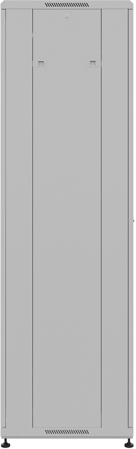 Шкаф серверный NTSS Премиум (NTSS-R42U6060GS) напольный 42U 600x600мм пер.дв.стекл металл 900кг серый IP20 сталь