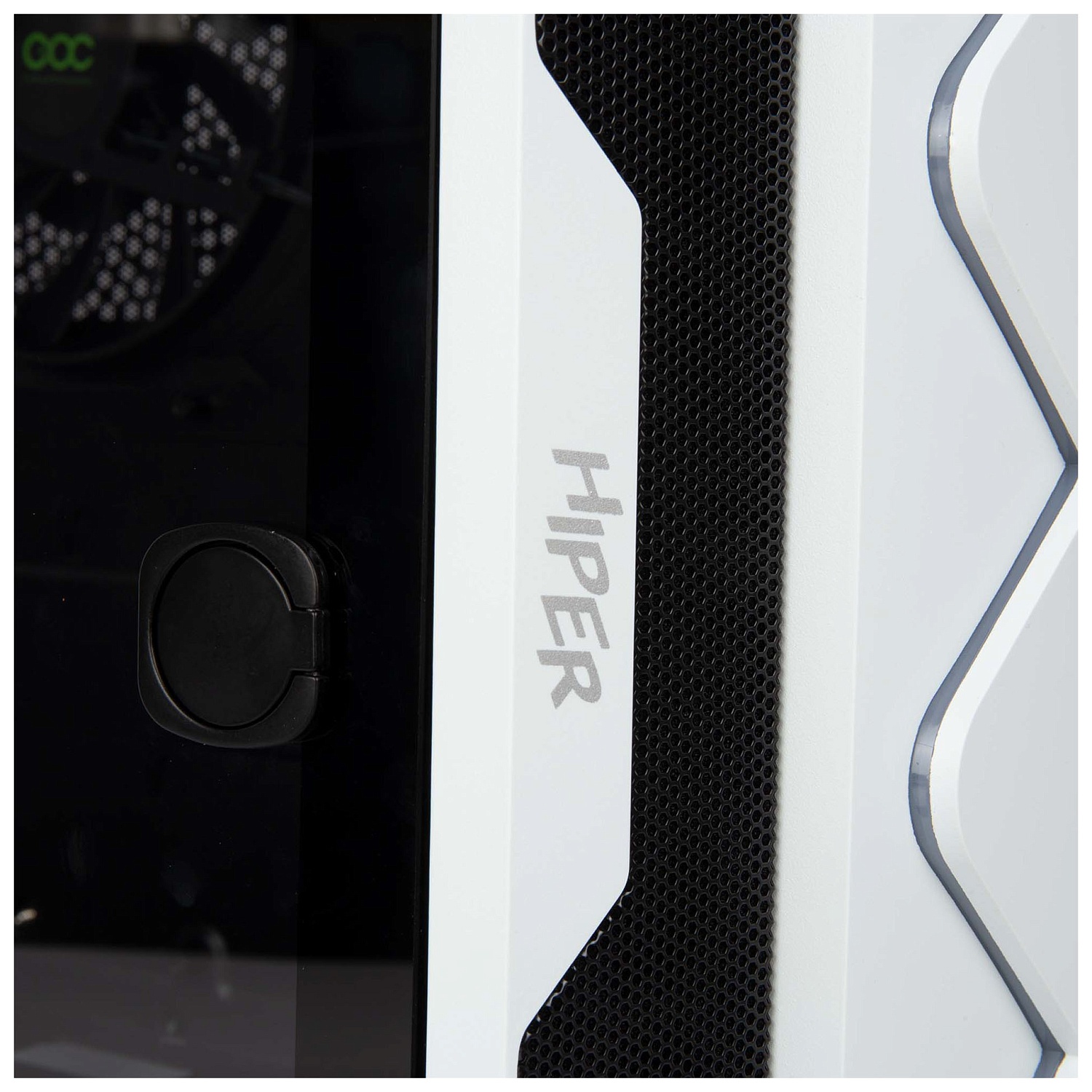 Корпус Hiper DCW белый без БП ATX 5x120mm 4x140mm 1xUSB2.0 1xUSB3.0 audio bott PSU