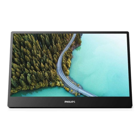 Монитор LCD 15.6'' [16:9] 1920х1080(FHD) IPS, nonGLARE, 75 Hz, 250 cd/m2, H170°/V170°, 700:1, 50М:1, 262K, 4ms, USB-C, Pivot, Tilt, 3Y, Black