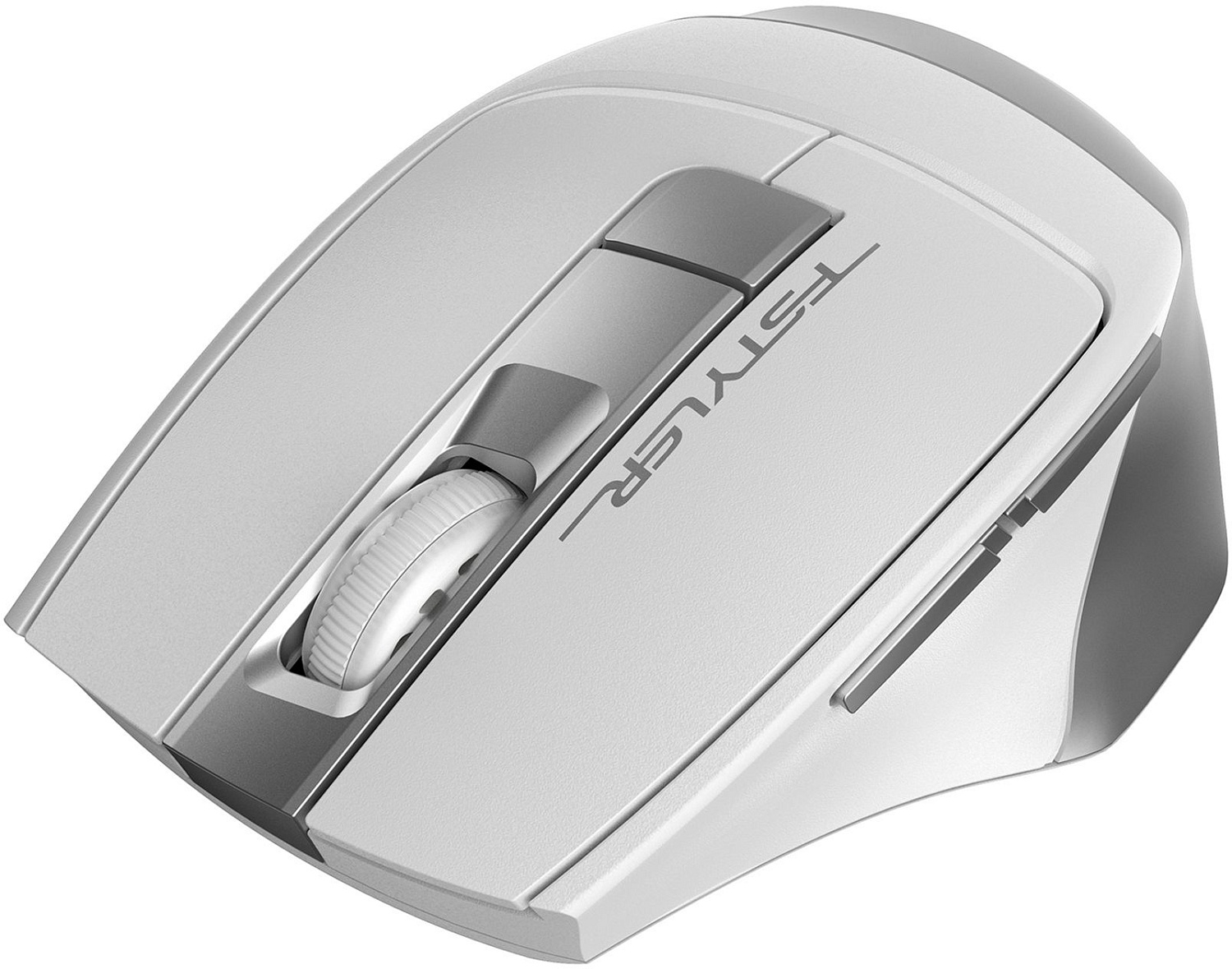 Мышь A4Tech Fstyler FG35S серебристый/белый оптическая (2000dpi) silent беспроводная USB (5but) Мышь A4Tech Fstyler FG35S серебристый/белый оптическая (2000dpi) silent беспроводная USB (5but)