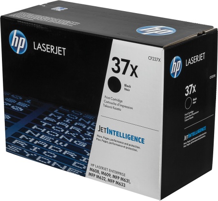 Картридж лазерный HP 37X CF237X черный (25000стр.) для HP LJ Ent M608/609/631/632