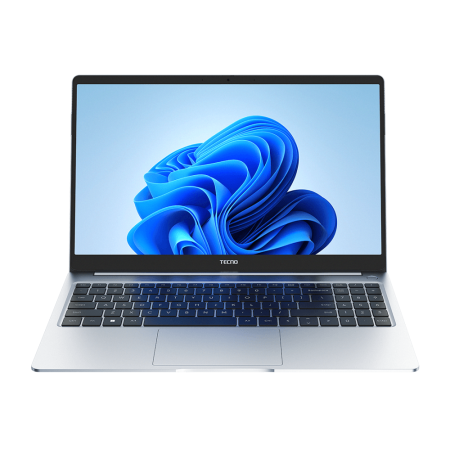 MEGABOOK T1 T15DA 15.6" (1920x1080)/AMD R7-5800U/4х4,5Гц/16Gb/1TB/Integrated/Wifi 6/BT5.2/2.0MP/Fingerprint/1,54 kg/DOS/Silver