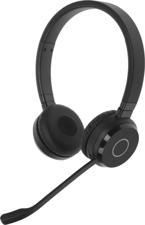 Наушники с микрофоном Jabra Evolve 65 TE черный накладные BT оголовье (6699-833-309)