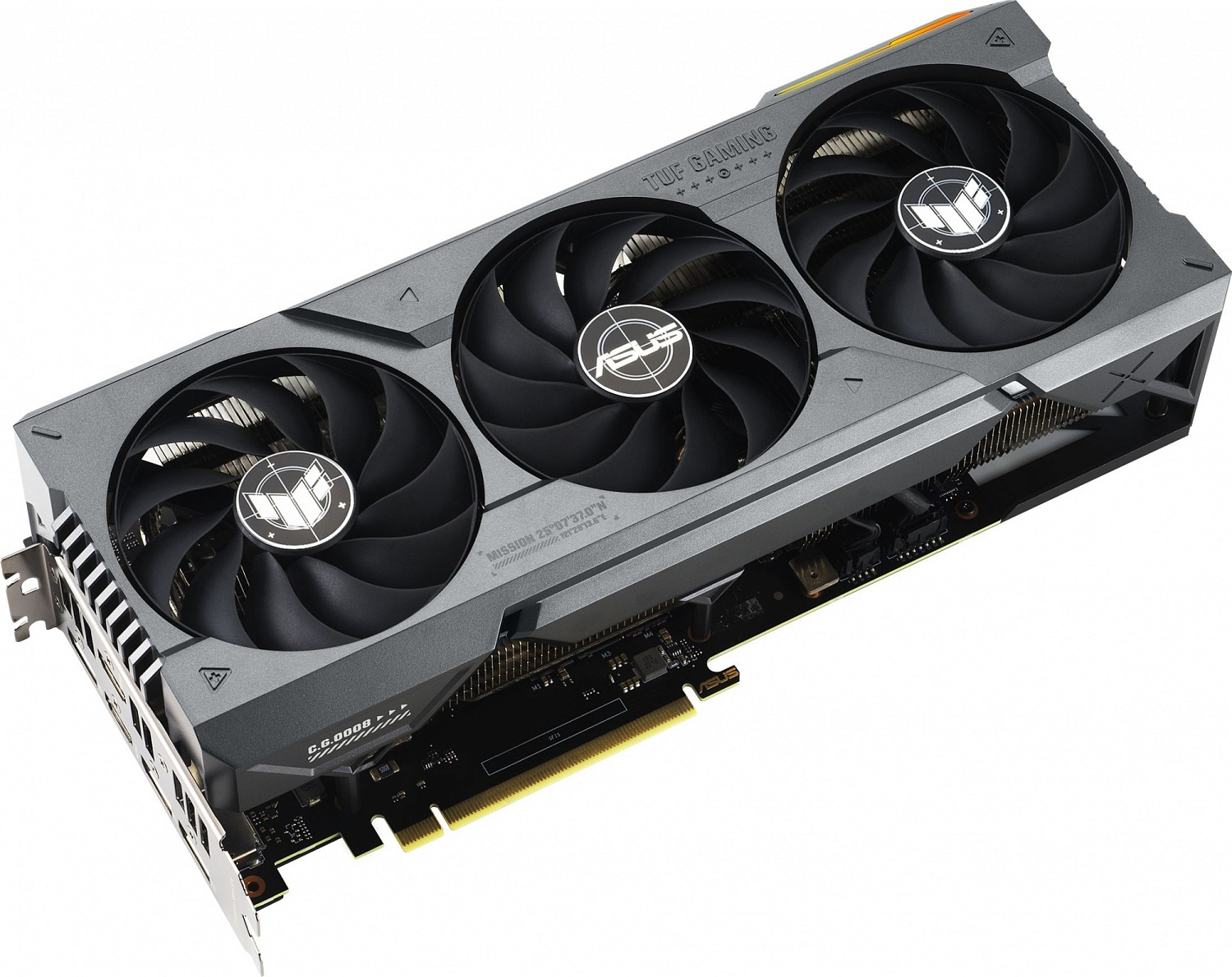 Видеокарта Asus PCI-E 4.0 TUF-RTX4070TIS-O16G-GAMING NVIDIA GeForce RTX 4070TI Super 16Gb 192bit GDDR6X 2730/21000 HDMIx2 DPx3 HDCP Ret