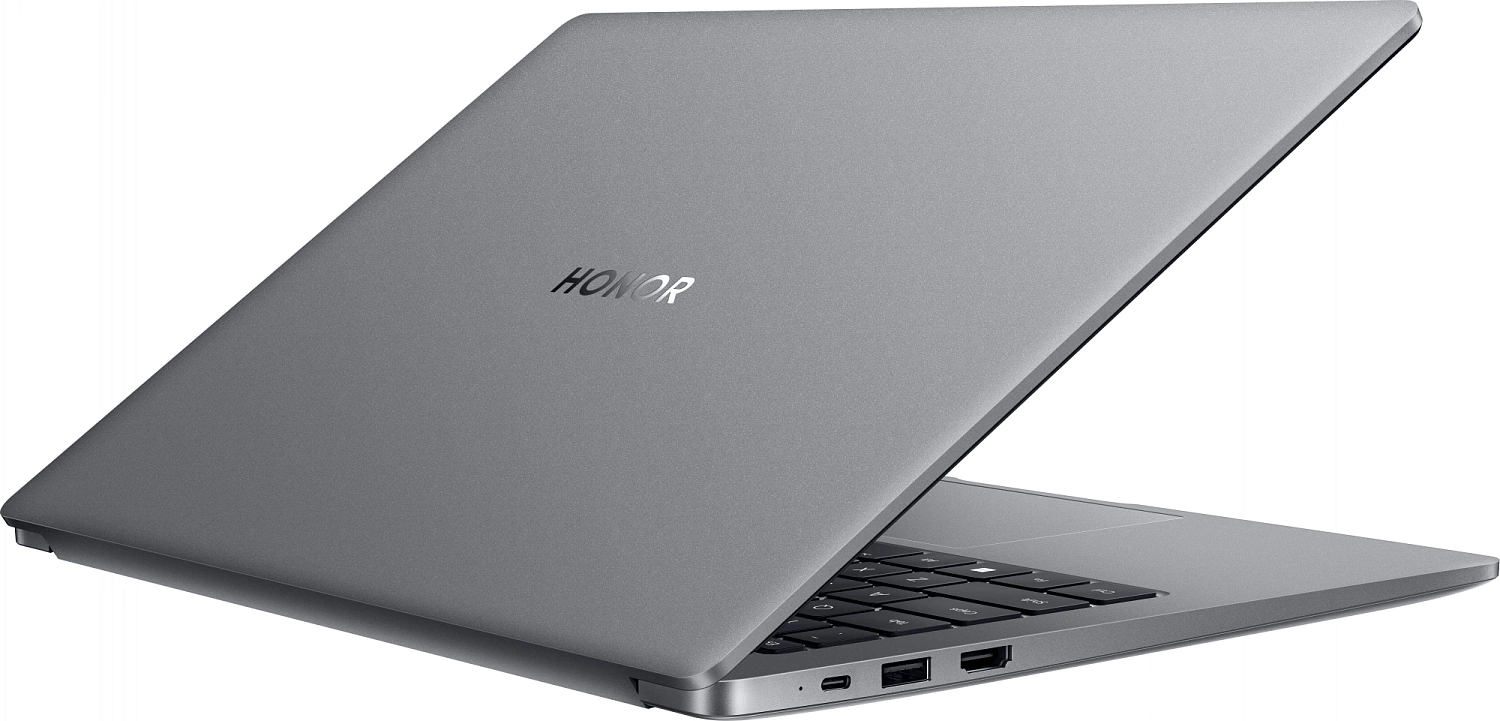 Ноутбук HONOR MagicBook X 14 Intel Core i5-13420H/16Gb/SSD512Gb/14"/IPS/FHD+/60Hz/NoOS/Grey (5301ALXL)
