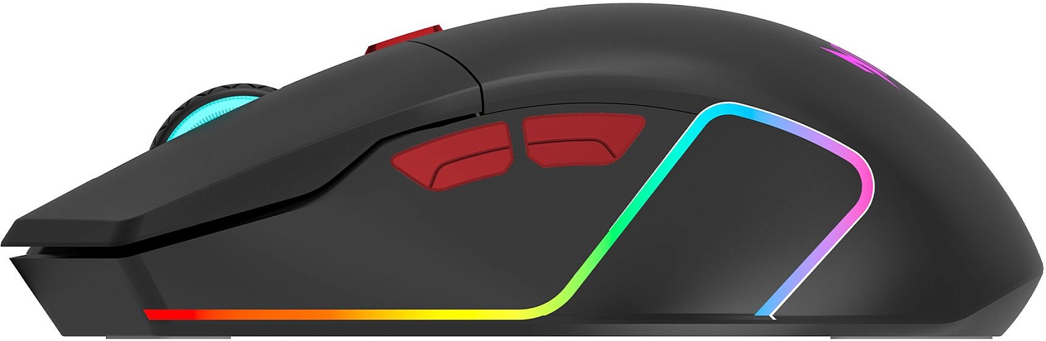 Мышь Acer Nitro OMR304 черный оптическая (3200dpi) беспроводная BT/Radio USB (6but) Мышь Acer Nitro OMR304 черный оптическая (3200dpi) беспроводная BT/Radio USB (6but)