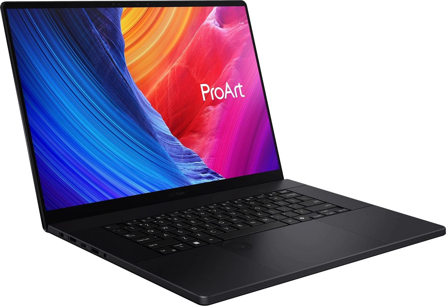 Ноутбук Asus ProArt P16 H7606WR-SE060X Ryzen AI 9 HX 370 32Gb SSD1Tb NVIDIA GeForce RTX5070Ti 12Gb 16" OLED Touch 4K (3840x2400) Windows 11 Pro black WiFi BT Cam (90NB17D1-M00330)