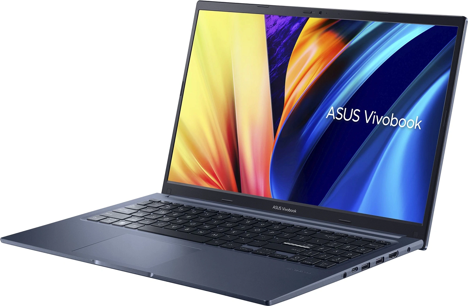 Ноутбук Asus Vivobook 15 X1502VA-BQ443 Core i5 13420H 16Gb SSD512Gb Intel UHD Graphics 15.6" IPS FHD (1920x1080) без ОС blue WiFi BT Cam (90NB10P1-M011Y0)
