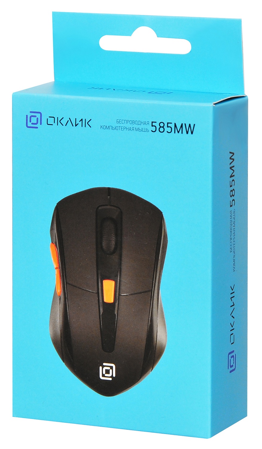 Мышь Оклик 585MW черный оптическая (1600dpi) беспроводная USB для ноутбука (7but) Мышь Оклик 585MW черный оптическая (1600dpi) беспроводная USB для ноутбука (7but)