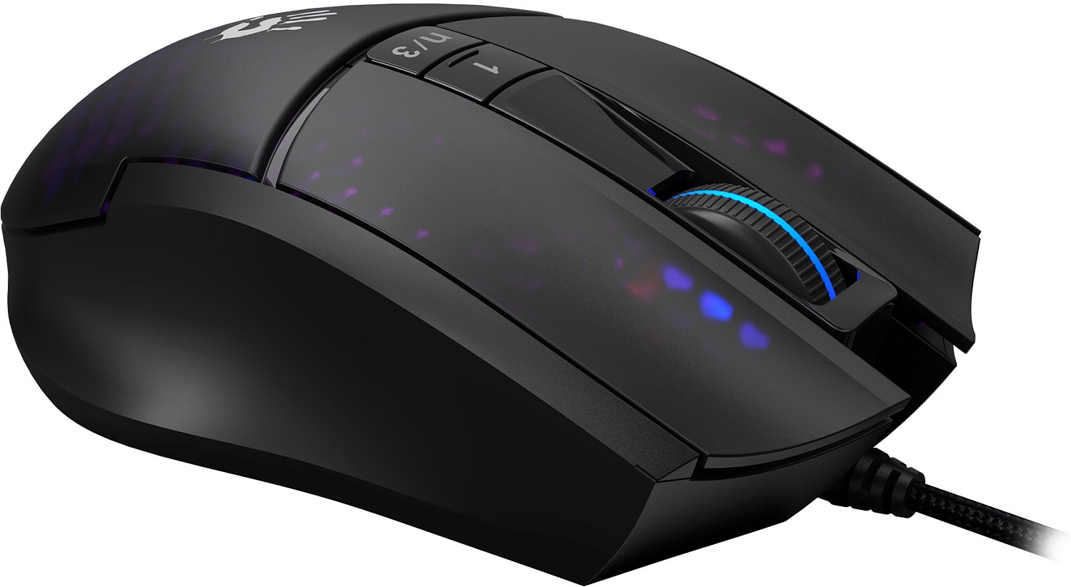 Мышь A4Tech Bloody L65 Max черный/фиолетовый оптическая (12000dpi) USB (6but) Мышь A4Tech Bloody L65 Max черный/фиолетовый оптическая (12000dpi) USB (6but)