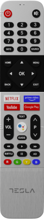 Телевизор Tesla 43S605BFS 43", Full HD, черный, Android TV 9, Bluetooth, голосовой ввод, DOLBY VIRTUAL SURROUND, TV Gaming, Chromecast, 178°/178°, 2 USB, 2 HDMI