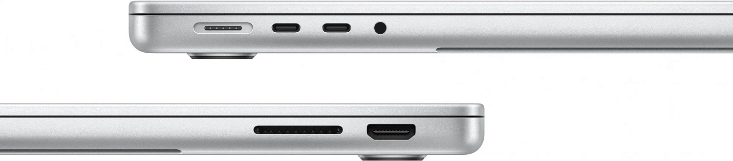 Ноутбук Apple MacBook Pro A2918 M3 8 core 8Gb SSD512Gb/10 core GPU 14.2" Retina XDR (3024x1964) Mac OS silver WiFi BT Cam (MR7J3B/A)