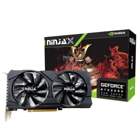 Ninja RTX2060 6GB 192bit GDDR6 DVI HDMI DP PCIE