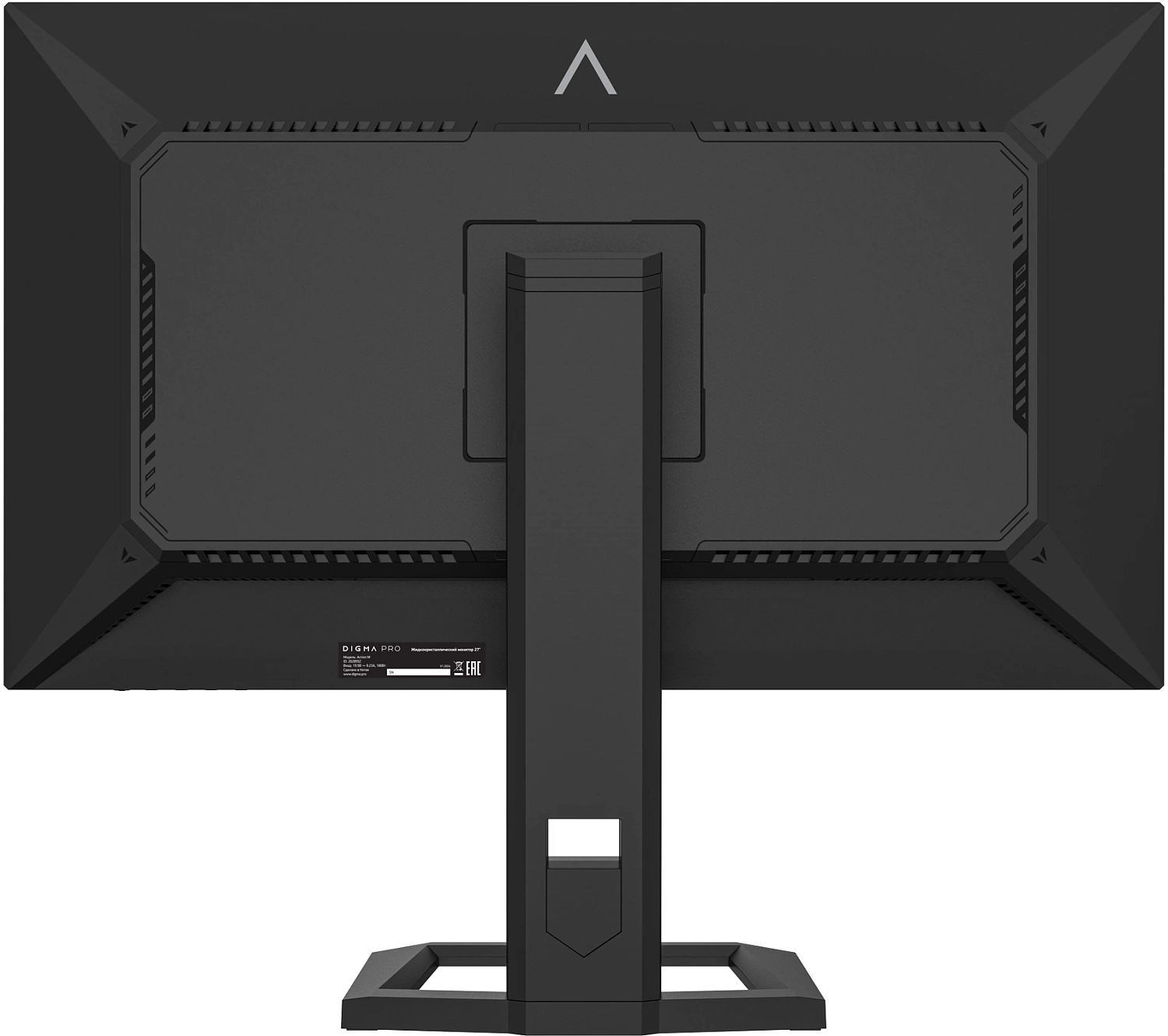 Монитор Digma Pro 27" Action M черный IPS LED 1ms 16:9 HDMI M/M матовая HAS Piv 450cd 178гр/178гр 3840x2160 160Hz DP 4K USB 6кг