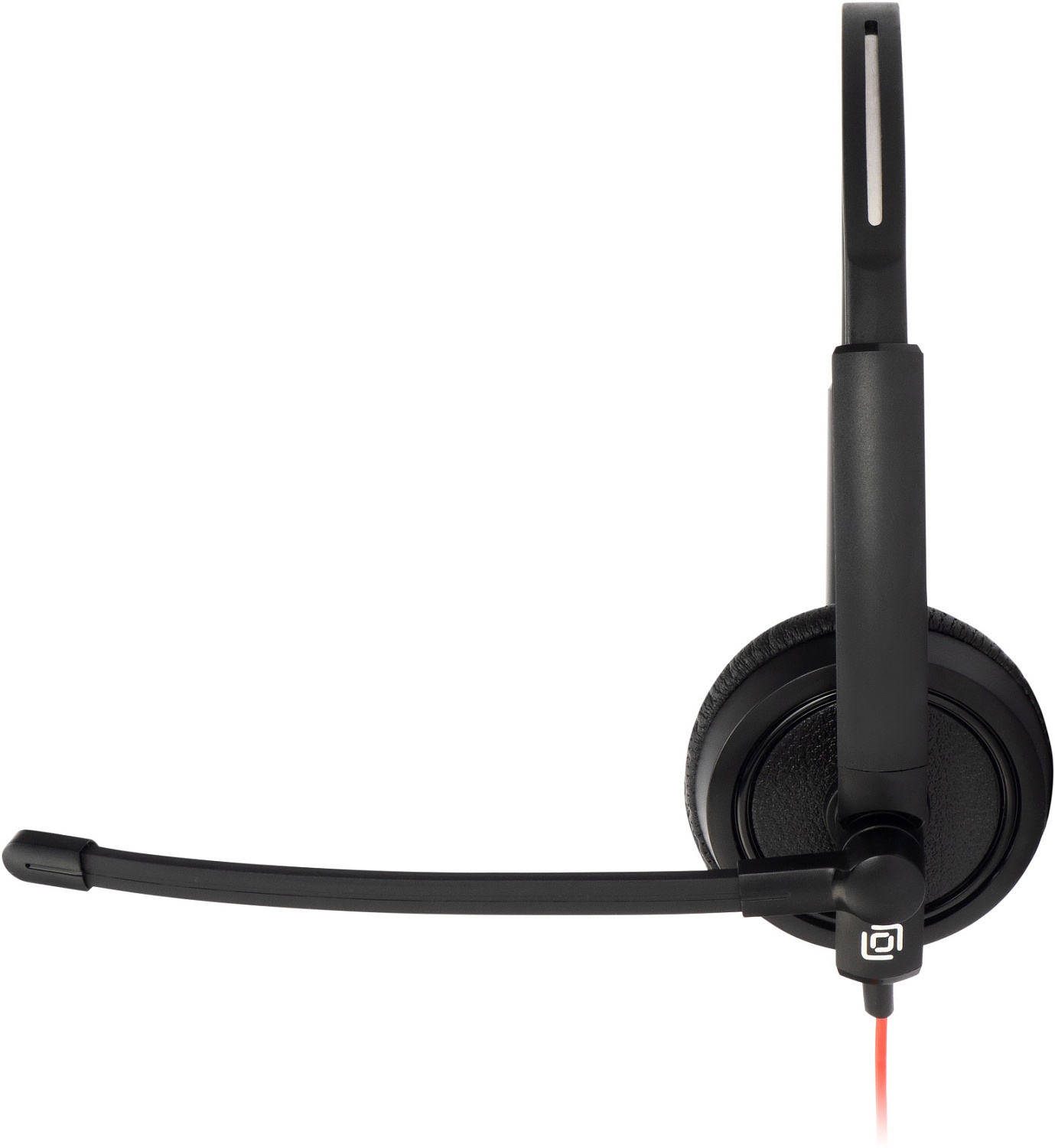 Наушники с микрофоном Оклик HS-L900 черный 2.8м накладные оголовье (1532022)