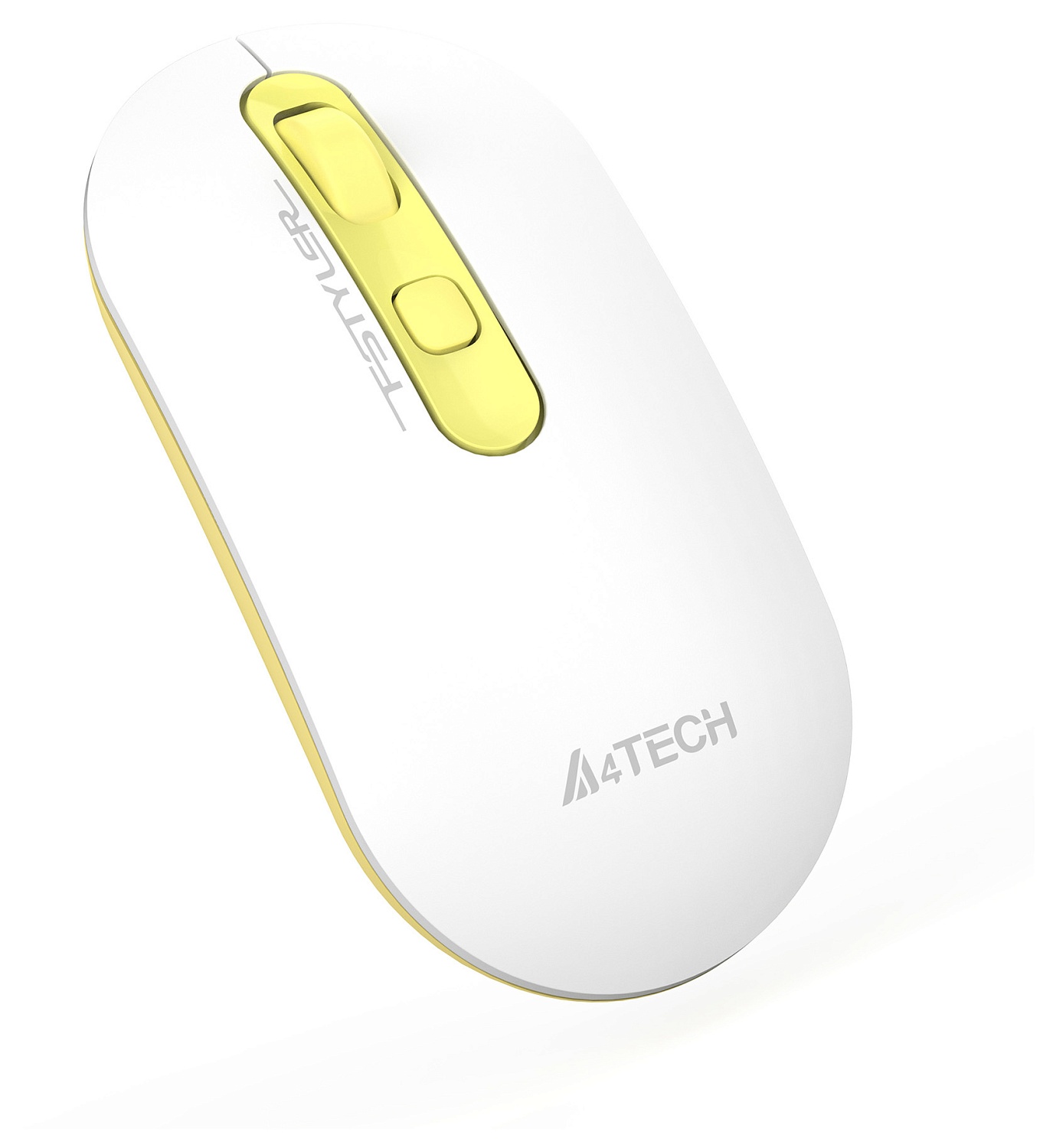 Мышь A4Tech Fstyler FG20S Daisy белый/желтый оптическая (2000dpi) silent беспроводная USB для ноутбука (4but) Мышь A4Tech Fstyler FG20S Daisy белый/желтый оптическая (2000dpi) silent беспроводная USB для ноутбука (4but)