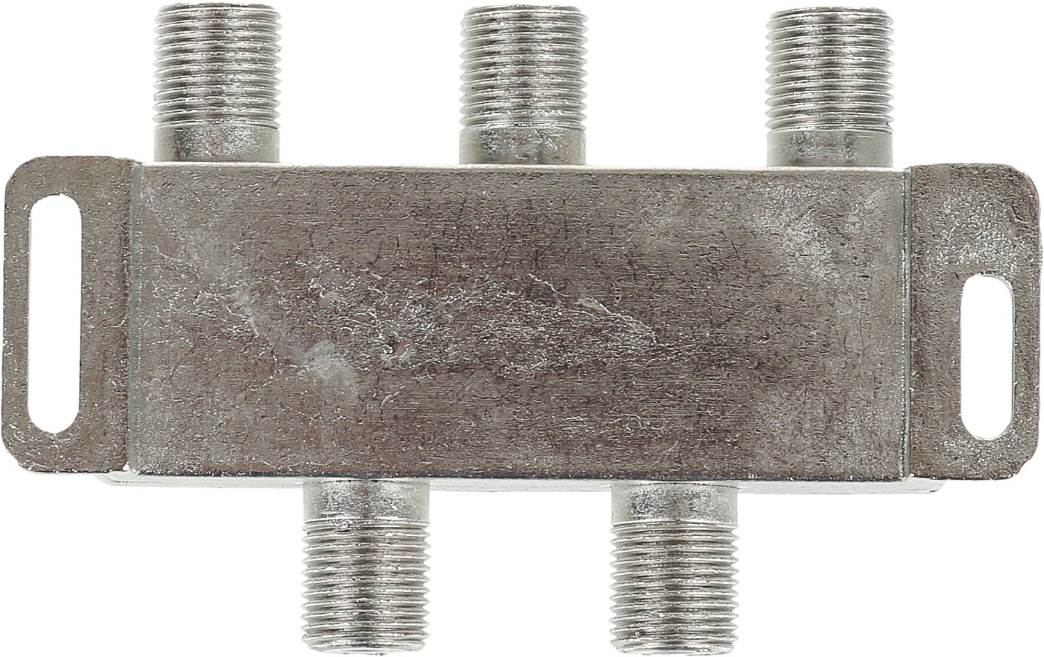 Сплиттер антенный 4-824/1 F-TV(f)/F-TV(f) серебристый (уп.:1шт)