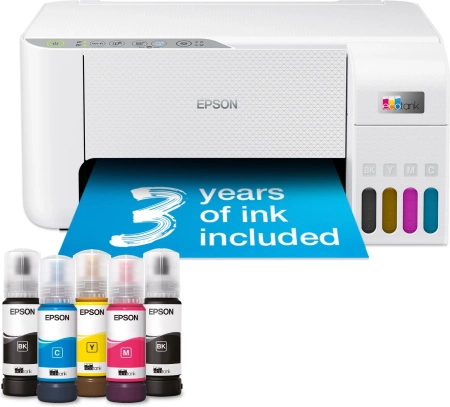 Epson L3276 A4, МФУ, струйное, цветное, 33стр/мин, 5760x1440dpi, СНПЧ/USB/WiFi замена L3256