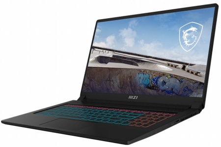 Ноутбук MSI Stealth 17M A12UE-041RU Core i5 1240P 16Gb SSD512Gb NVIDIA GeForce RTX 3060 6Gb 17.3" IPS FHD (1920x1080) Windows 11 Home black WiFi BT Cam (9S7-17R111-041)