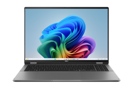 Ноутбук ASUS Vivobook 16 Flip TP3607SA-RJ068W Intel Core Ultra 7  256V 16GB 2.2 GHz/LPDDR5X 16GB/ 1TB PCIE G4 SSD Intel Arc/16" OLED WQXGA+ BEND GLARE TOUCH(120HZ/ WIN11 HOME 1.50 kg Matte Gray