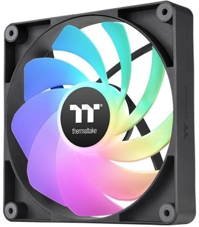 Вентилятор Thermaltake CT140 Sync реверсивный ARGB черный 4-pin 32.8dB Ret (CL-F174-PL14SW-A)