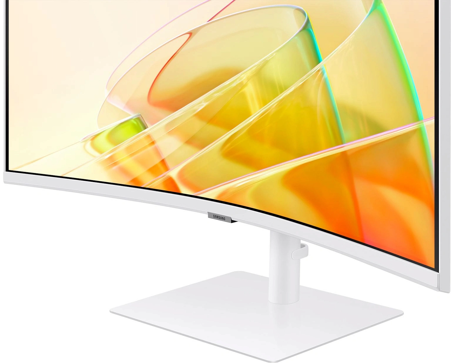 Монитор Samsung 34" ViewFinity S6 S34C650TAUXEN белый VA LED 5ms 21:9 HDMI M/M полуматовая 350cd 178гр/178гр 3440x1440 100Hz DP USB 8кг