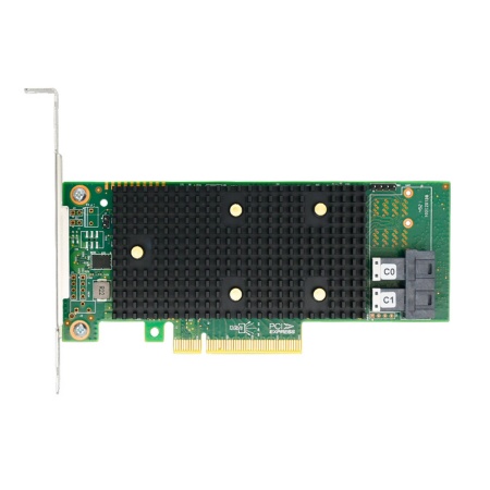 ACD SAS3408-8I PCIe 3.1 x8 LP, SAS/SATA/NVMe 12G HBA, 8port (2*int SFF8643), 3408 IOC (аналог LSI 9400-8i) RTL (003112)