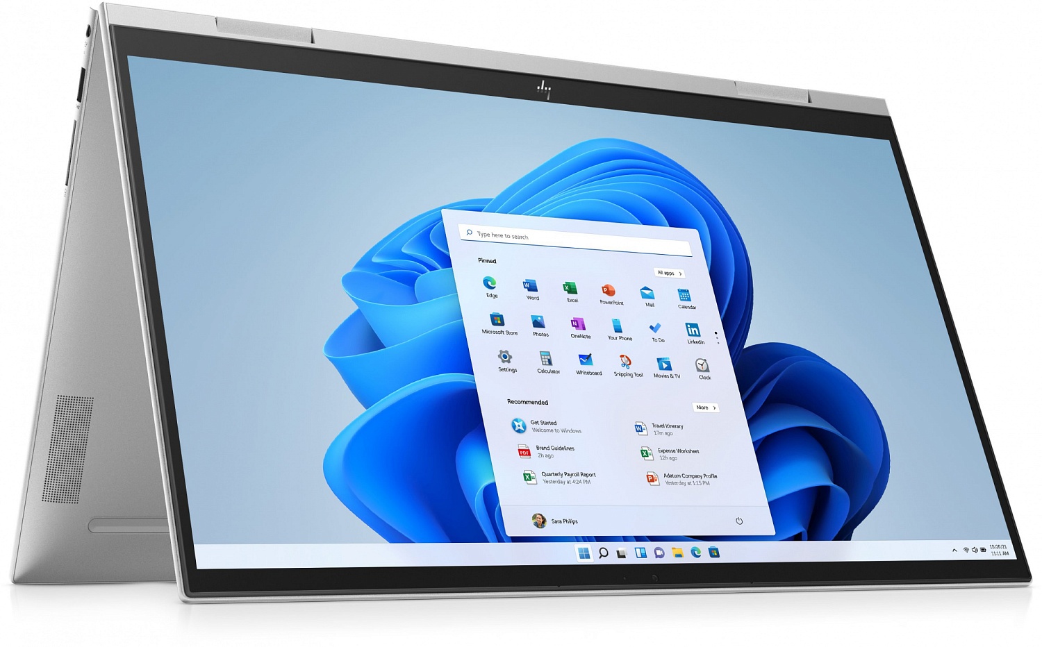 Ноутбук HP Envy x360 15-ES2501DX Core i7 1260P 16Gb SSD512Gb Intel UHD Graphics 15.6" IPS Touch FHD Windows 11 Home blue WiFi BT Cam (8L3A5UA)