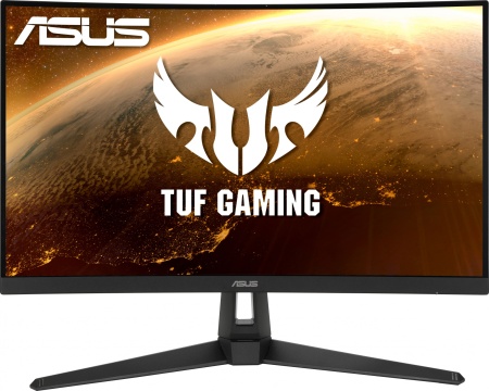 Монитор Asus 27" TUF Gaming VG27WQ1B черный VA LED 1ms 16:9 HDMI M/M матовая Piv 3000:1 250cd 178гр/178гр 2560x1440 165Hz DP WQ 7.25кг