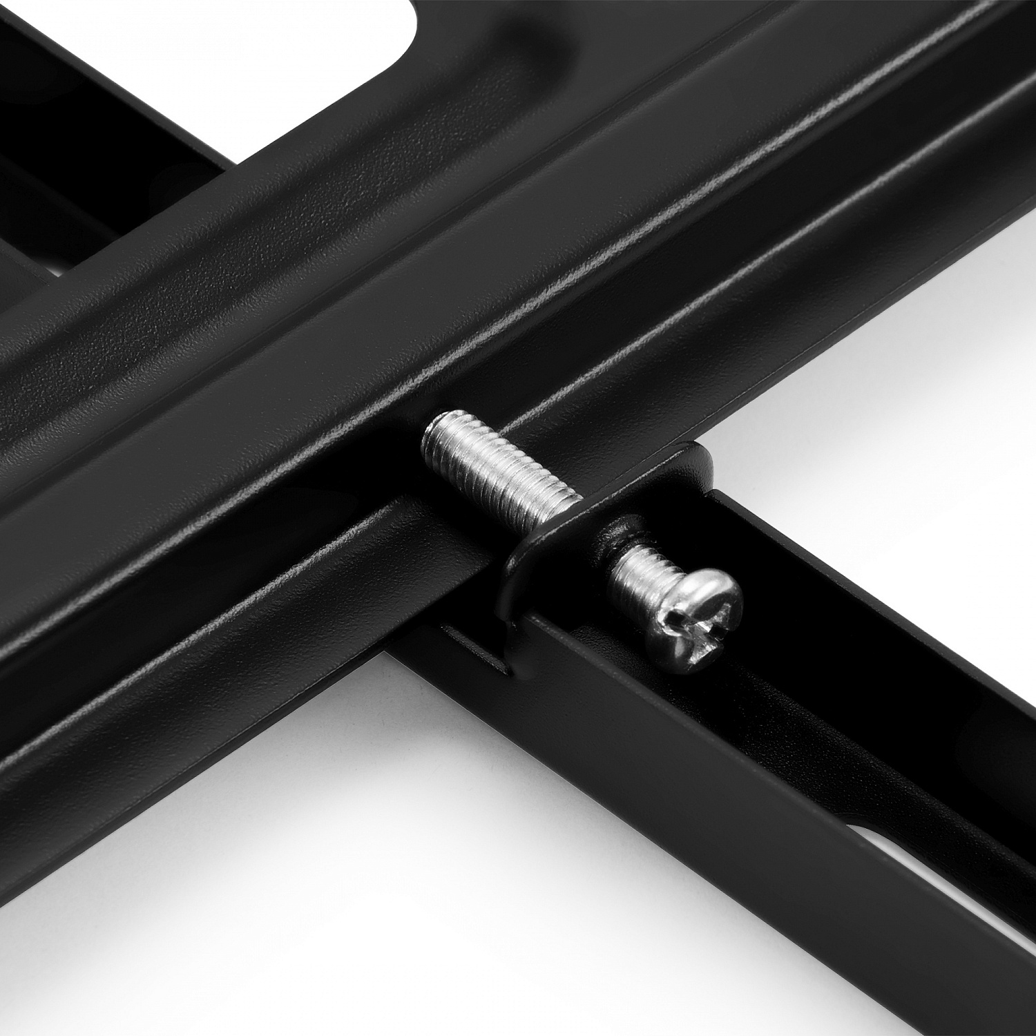 Кронштейн для телевизора Buro MF2 черный 32"-70" макс.35кг настенный поворотно-выдвижной и наклонный