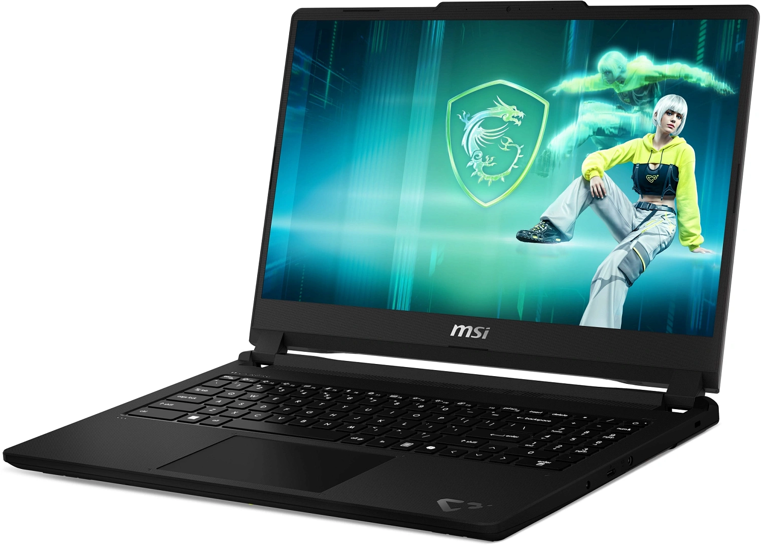 Ноутбук MSI Cyborg 15 C2WF-015XRU Core 5 210H 16Gb SSD1Tb NVIDIA GeForce RTX 5060 8Gb 15.6" IPS FHD (1920x1080) FreeDOS grey WiFi BT Cam (9S7-15T121-015)