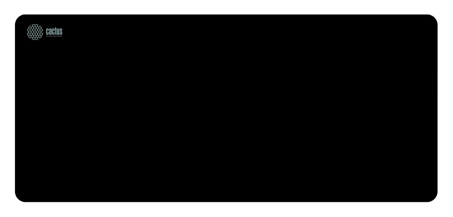 Коврик для мыши Cactus CS-MP-PRO02ХXL Black 900x400x2мм