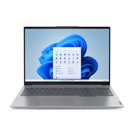 Ноутбук Lenovo ThinkBook 16 G6 IRL 16" WUXGA (1920x1200) IPS AG 300N, i5-1335U 1.3GHz, 1x8GB DDR5 5200, 256GB SSD M.2, Intel UHD, WiFi 6, BT, FPR, FHD Cam, 45Wh, 65W USB-C Slim, Win 11 Pro, 1Y, 1.7kg