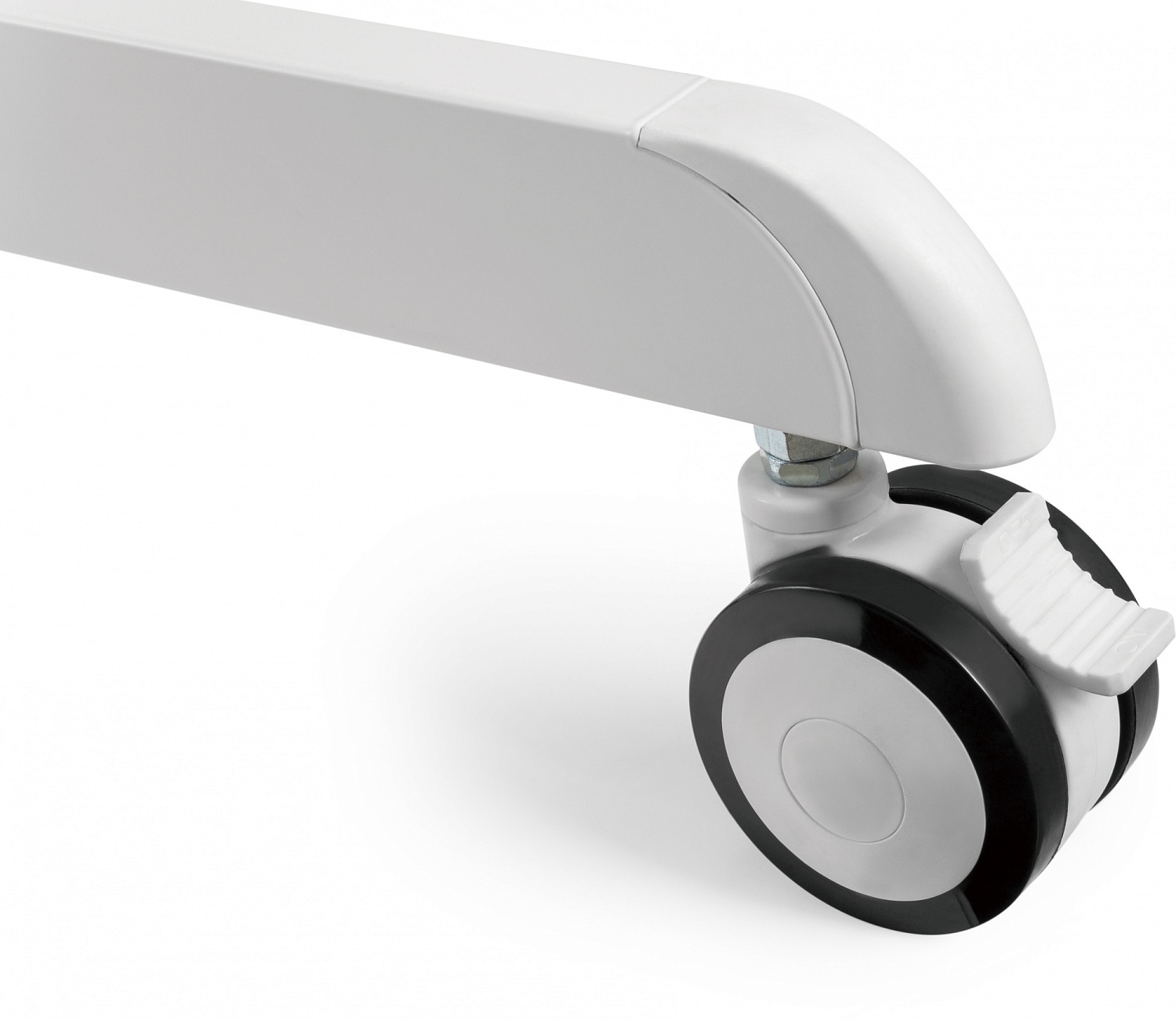 Стойка для телевизора Cactus CS-ST1146WT белый 37"-70" макс.70кг напольный мобильный