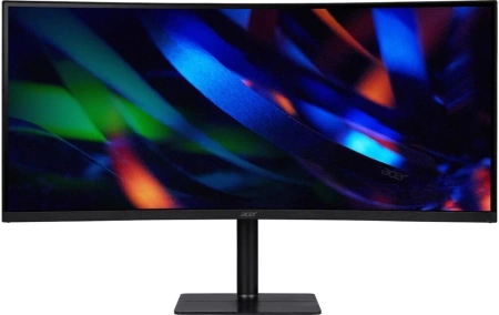 Монитор 34" ACER Nitro CZ342CURHbmiphuzx Black (VA, изогнутый, 3440x1440, 100Hz, 1 ms, 178°/178°, 300 cd/m, 3000:1, +HDMI 2.0, +DisplayPort 1.4, +2xUSB, +USB Type-C, +MM, +регулировка по высоте)