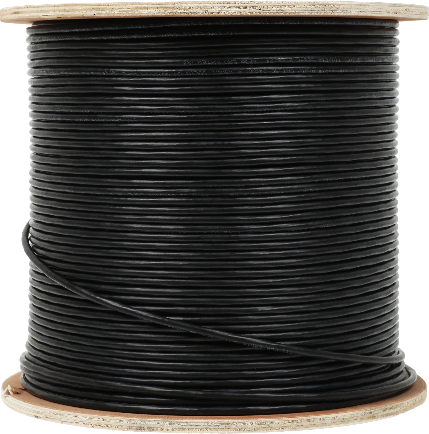 Кабель информационный ITK LC3-C5E04-139 кат.5E U/UTP 4X2X24AWG LDPE внешний 305м черный