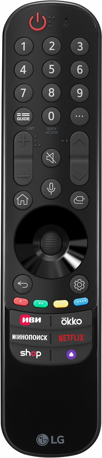 Телевизор LED LG 50" 50QNED816RA.ARUB черный титан 4K Ultra HD 120Hz DVB-T DVB-T2 DVB-C DVB-S DVB-S2 USB WiFi Smart TV