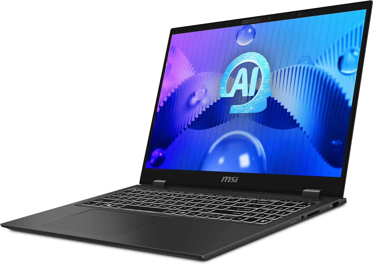 Ноутбук MSI Prestige 16 AI Evo B1MG-235RU Core Ultra 7 165H 16Gb SSD1Tb Intel Arc 16" IPS FHD+ (1920x1200) Windows 11 Home grey WiFi BT Cam (9S7-15A121-235)